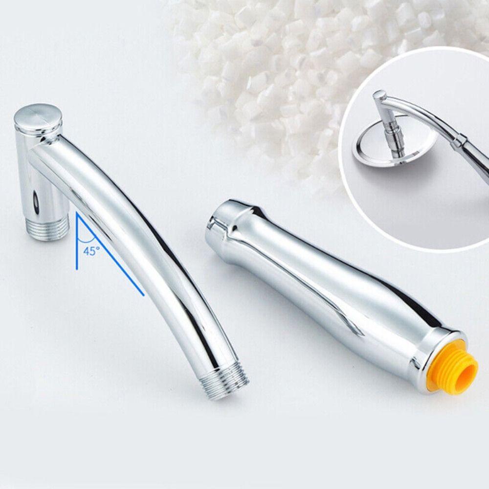 Shower Head Extension Arm Hand Adjustable Kit Chrome Sprinkle Parts ABS Dual-purpose Shower Handheld Nozzle Rod