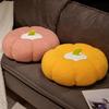 Подушка-сиденье в виде тыквы, декоративная круглая подушка, многофункциональный коврик для пола, лежанка для собаки, декор для спальни, гостиной