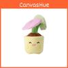 Plush Toadstool Mushroom Forest Plant Pot With Lucky Grass For Home Decor Gift For Girls