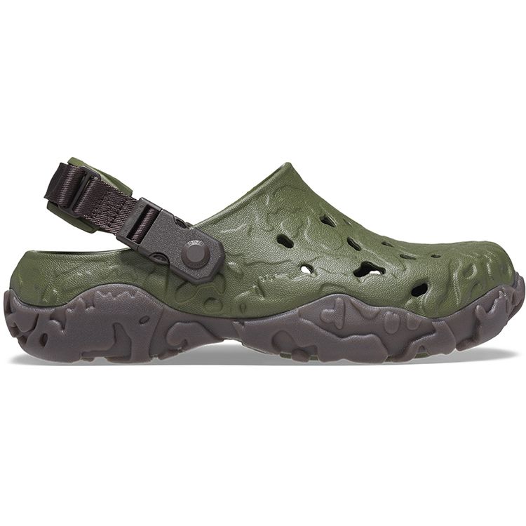 Crocs Кроксы All-Terrain Atlas Унисекс Армейский Зеленый Эспрессо 208391-32C