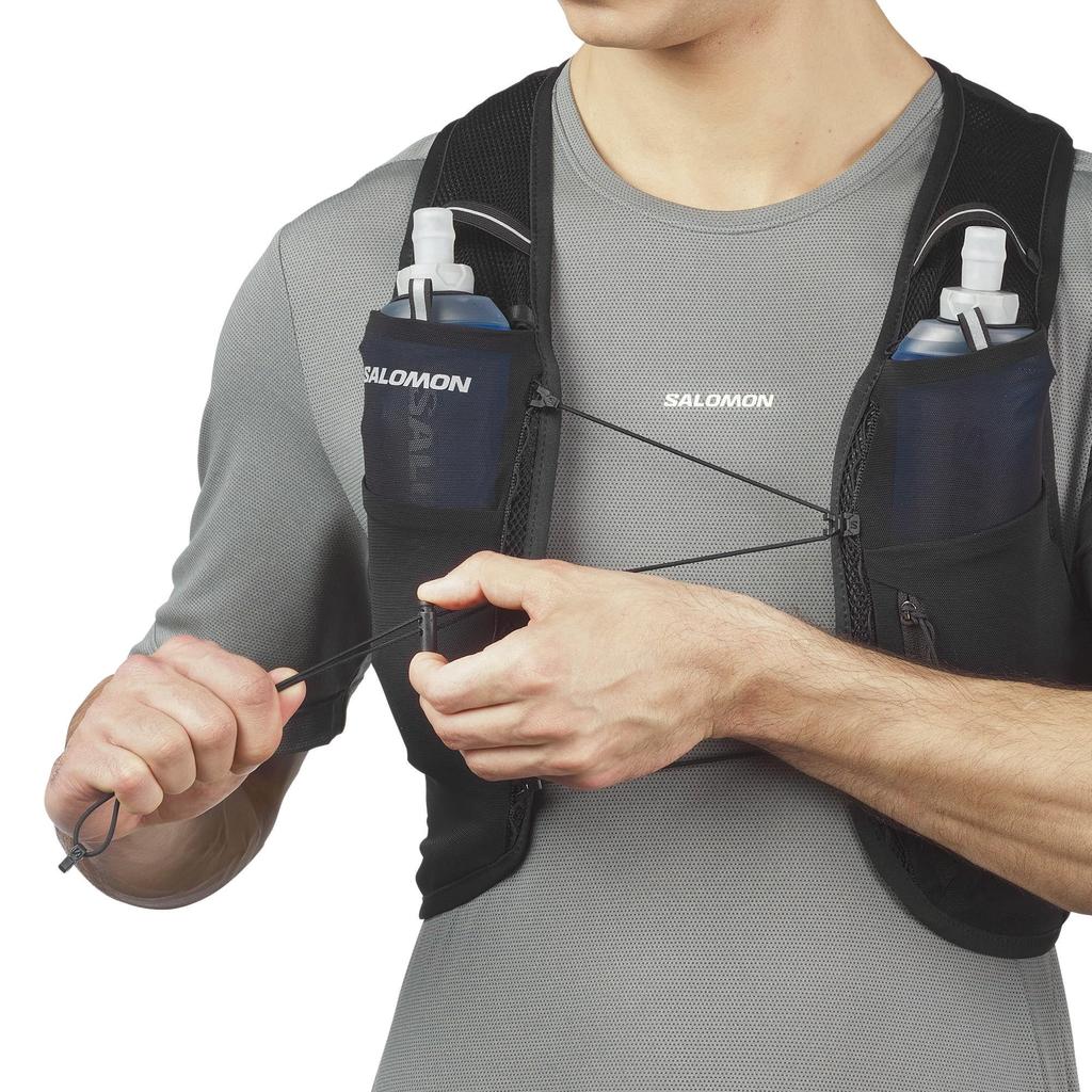 ADV HYDRA VEST 4 Hydration Pack Black [Salomon] (XS~XL sizes)