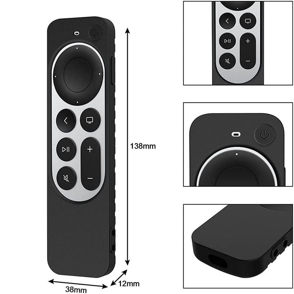 Anti-Slip Protective Sleeve Protective Shell for Apple TV 4K 2022 Remote Control Handmade