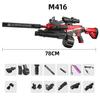 Assault Rifle Electric Burst Gel Bomb Fully Automatic Hand-Operated Kidsren's Toy Gun Launcher Hand-Operated Electric M416
