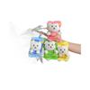 Fluffy Cartoon Bear Keyring Cute Soft Plush Accessory For Bags And Gifts In Colors Various