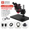 YCS 6558S HD Trinocular Microscope with Base 6.5X58 Zoom 4K Camera Kit for Mobile Phones PCB Welding Microscope Power Tools Sets