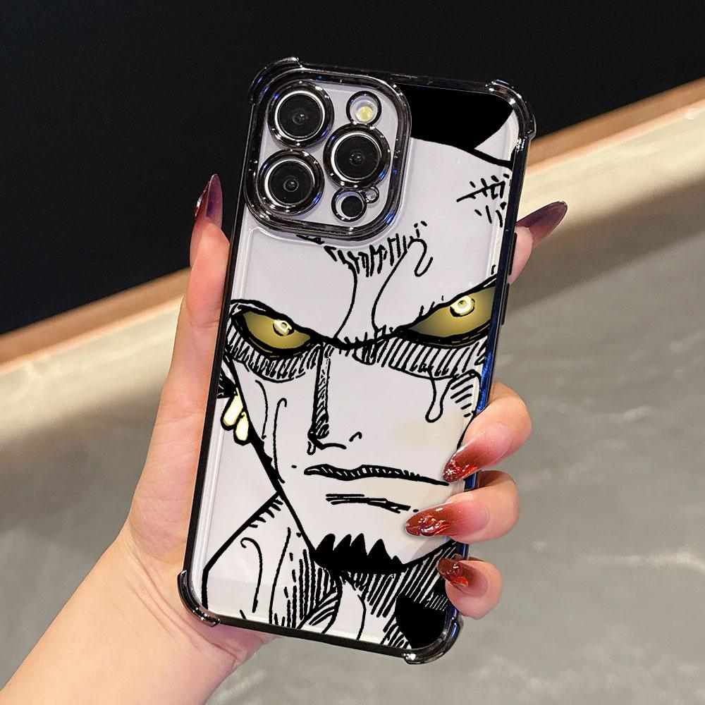 Мягкий чехол с персонажами One Anime Piece для iPhone 17 Pro 16 15 14 13 12 11 Pro Max Чехол 17 Plus 17E 16E 17Air Силиконовая крышка для телефона