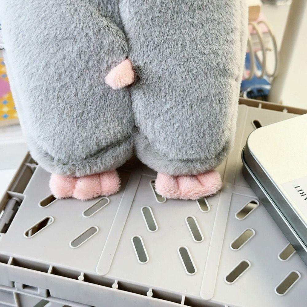 3D Stationery Storage Bag Plush Stationery Case Portable Mole Pencil Case  Middle School Student