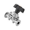 Подходит для труб OD 12,7 мм - 51 мм x 1,5" 2" Tri Clamp Санитарный мембранный клапан Нержавеющая сталь SUS 316L Для домашнего пивоварения