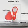 1SET Chest Massager, Electric Breast Massager, Home Chest Health Instrument, Rechargeable Chest Massager, Breast Enhancement