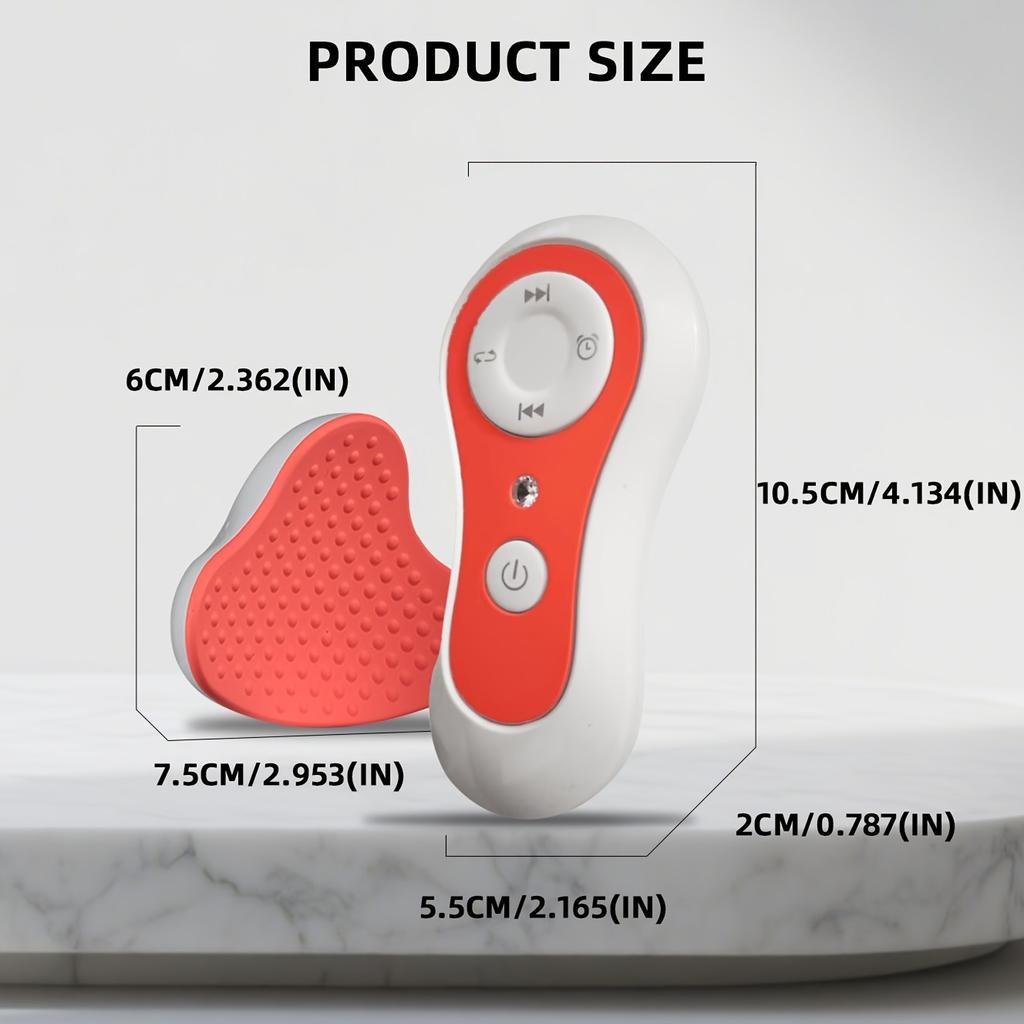 1SET Chest Massager, Electric Breast Massager, Home Chest Health Instrument, Rechargeable Chest Massager, Breast Enhancement