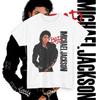 Черно-белая футболка Michael Jackson MJ Новая для мужчин и детей Унисекс Круглый вырез Хлопок Короткий рукав Модный стиль Y2K