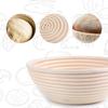Wicker French Bread Dough Basket with Liner - Sourdough Baker's Tool