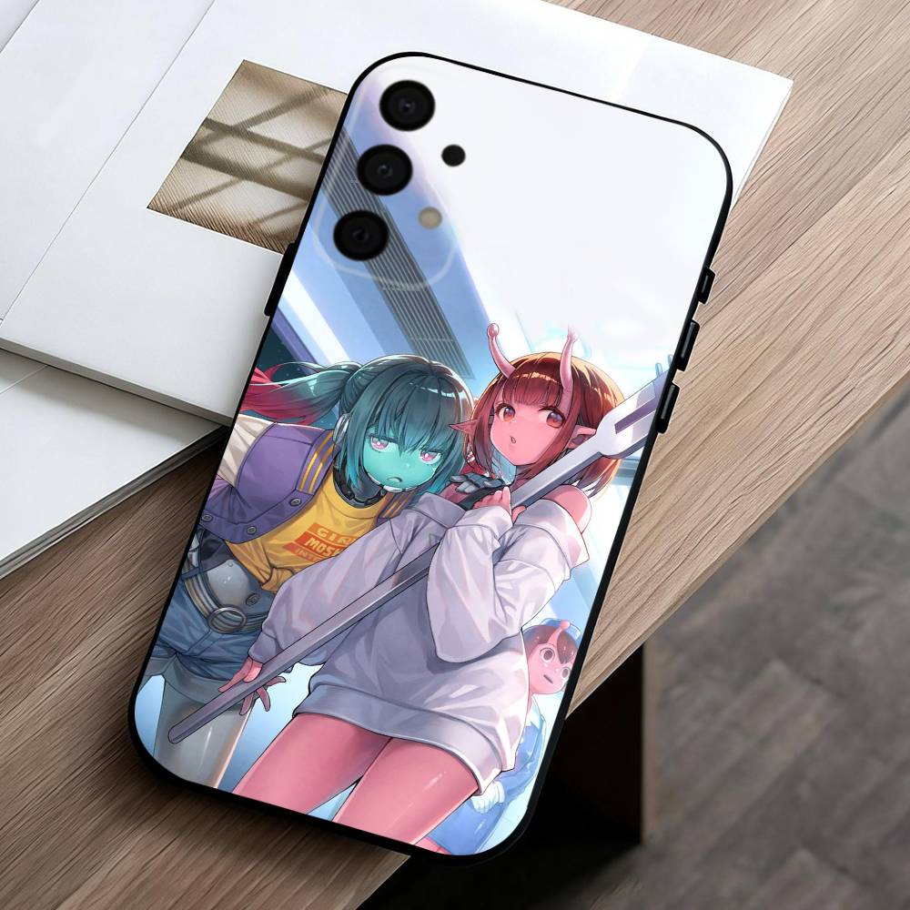 M-Milky-Y S-Subway-Y Аниме Чехол для телефона Samsung Galaxy A73,A72,A71,A70,A53,A52,A51,Мягкий силиконовый черный чехол