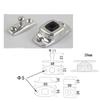 Replacement RV Door Holder Aluminum Alloy Trailer Entry Door Latch RV Door Latch  RV Camper