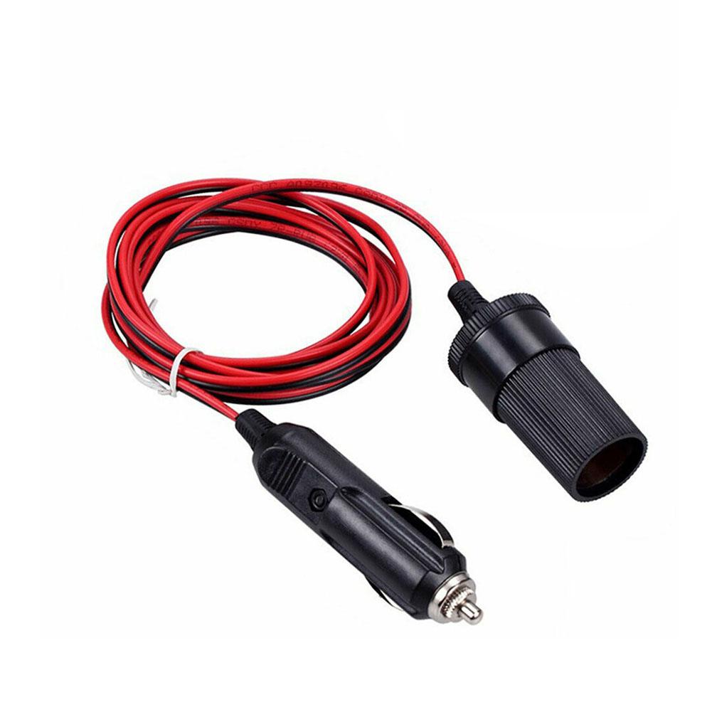 Car Cigarette Lighter Plug Connector Extension Cord Adapter Power Automotive 5M Universal Accessories N1T7