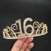 Birthday Cake Crown Numbers 16th Birthday Party Crown Tiara Cake Crown Baking Decoration