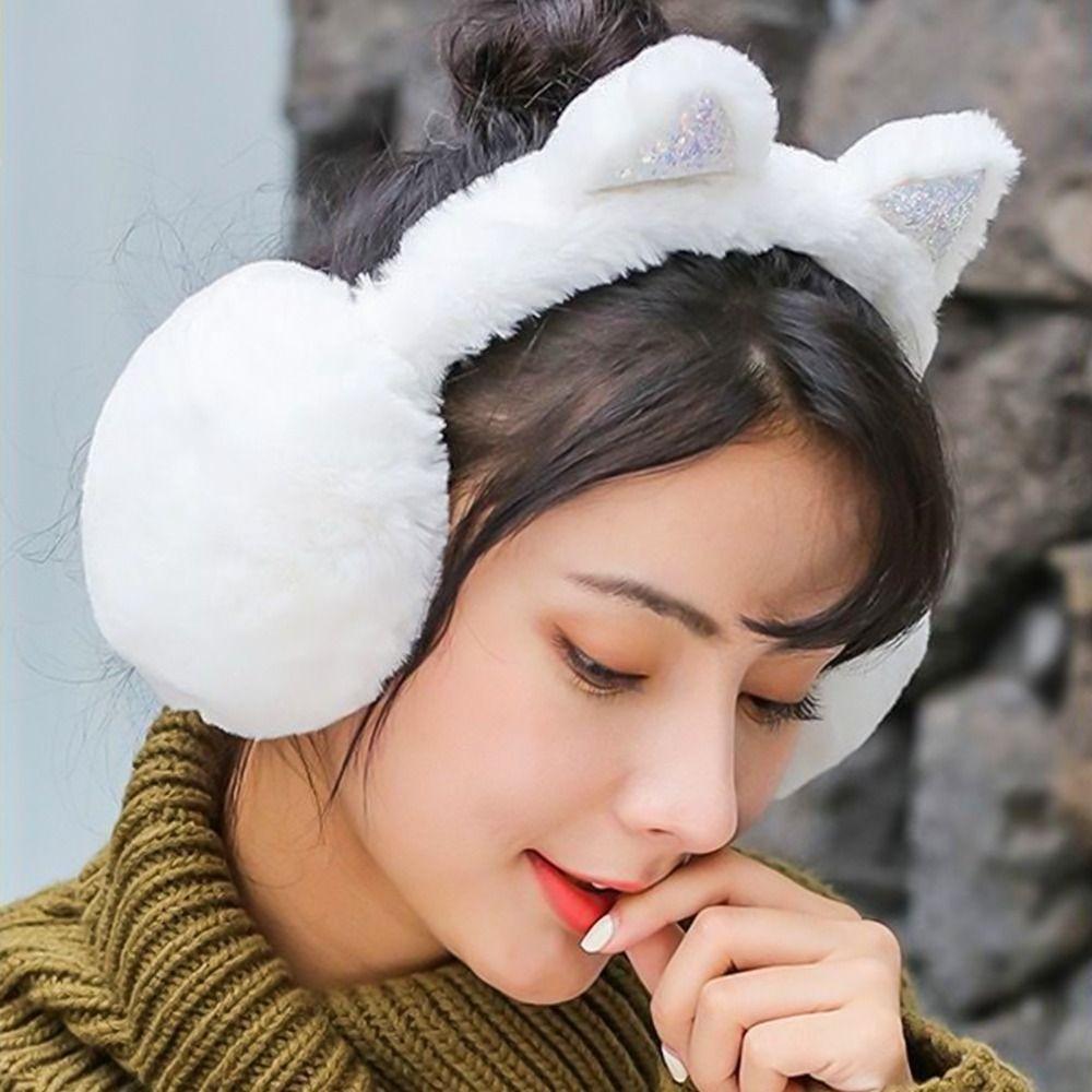 Plush Ear Muff Keep Warm Ear Protectors Lovely Ear Cover  Winter