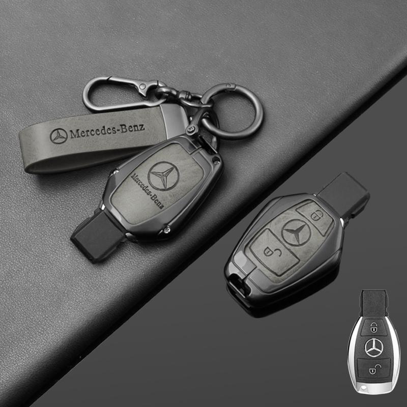 D7Car Key Case Cover Protector for Mercedes Benz CLK ML SLK B C E S Class Auto Keychain Accessories Car Styling for Mercedes Benz