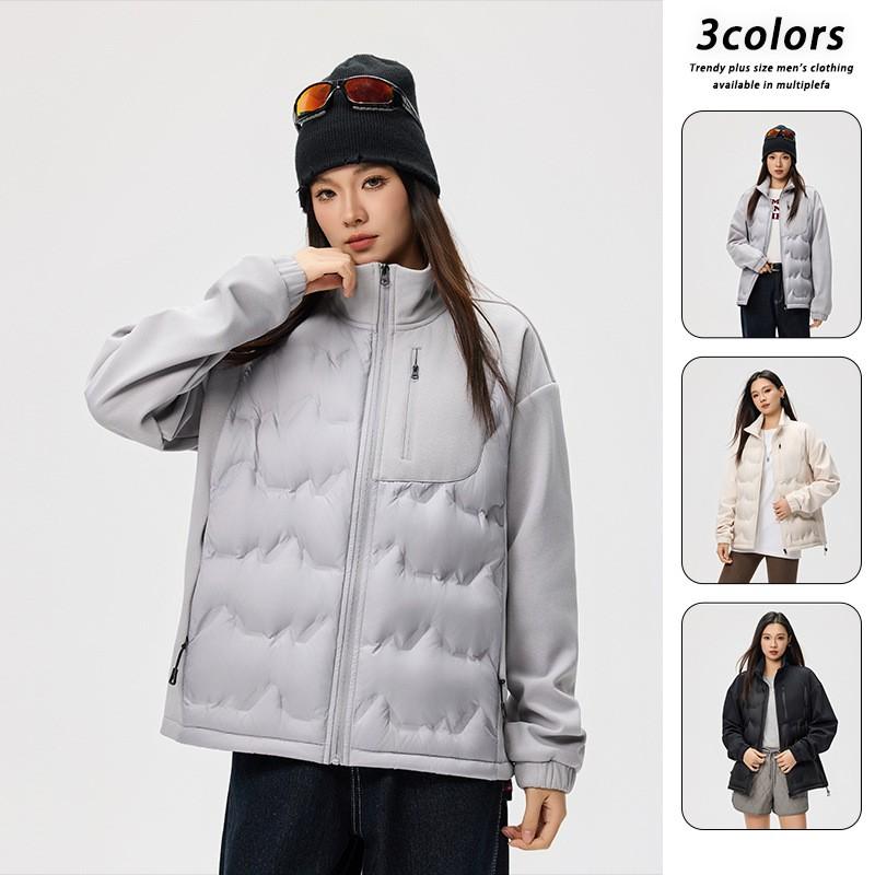 Mens Lightweight Stand Collar Down Jacket Casual Outdoor Warm Puffer Coat Winter Daily Wear