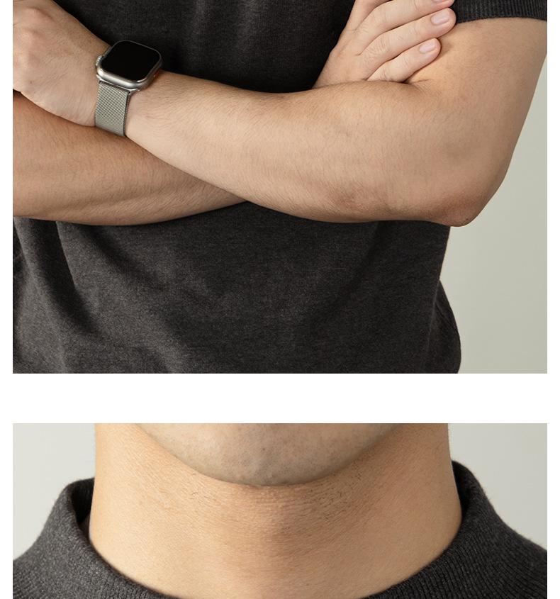 Итальянская легкая роскошь Мужская шерстяная короткорукавная вязаная футболка с высоким воротником для поездок на работу и повседневной носки Осень/Зима