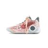 KD Trey 5 IX Сетчатые Нескользящие Износостойкие Средней Высоты Баскетбольные Кроссовки Унисекс Серый Розовый CW3402-011(Команда283-)