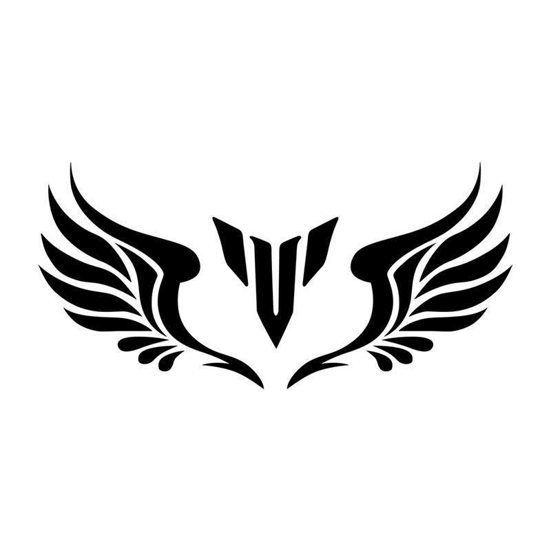 Yamaha MT Series Motorcycle Helmet & Headlight Reflective Decals (Waterproof).