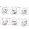 SUNNICE Signed Ball Case, Baseball Ball Case, Set of 6, UV Protection, Acrylic Display Case, Baseball, Prevents Deterioration and Discoloration,