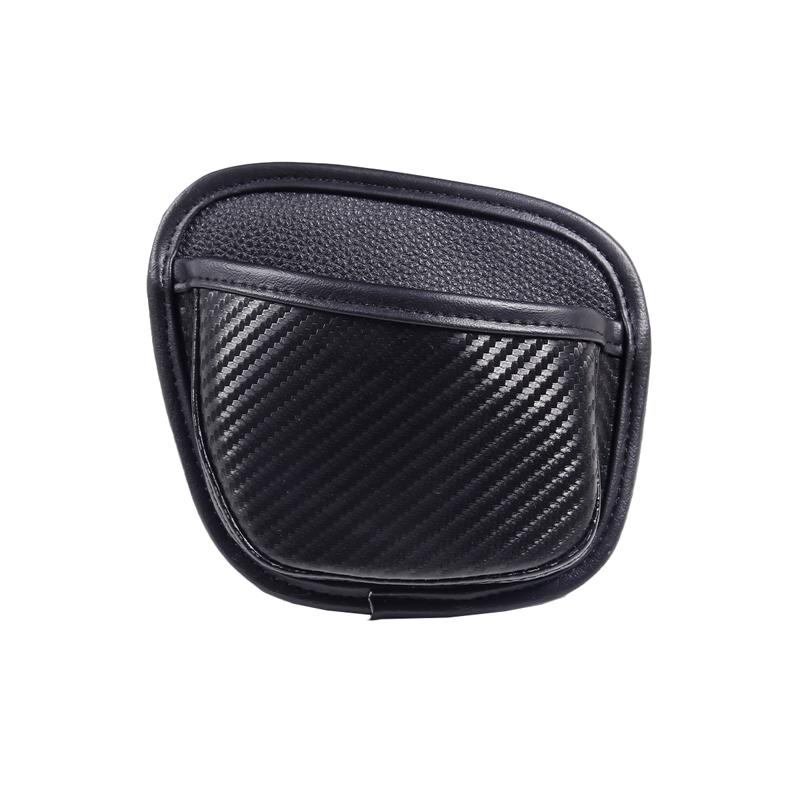 Car Side Armrest Storage Bag Organizer Leather Storage Bag For Mercedes-Benz Smart 453 Fortwo C453 Forfour W453 2016-2021 LHD