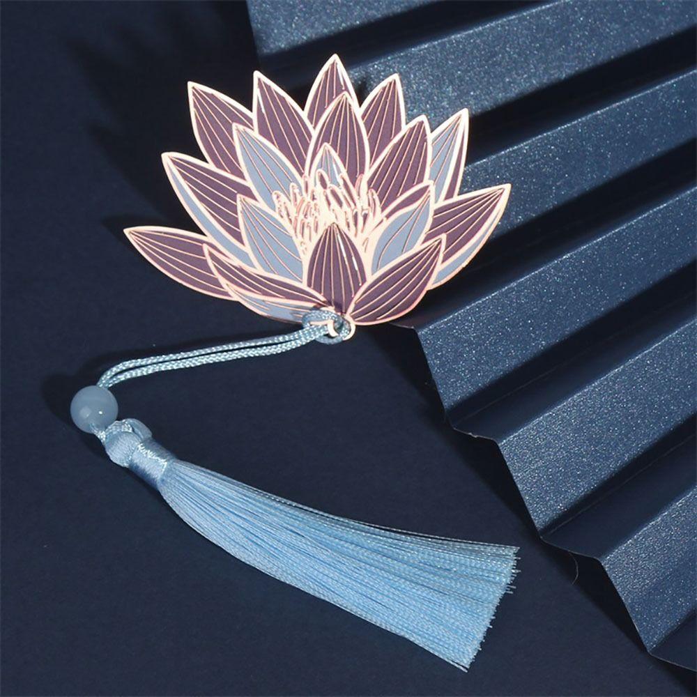 Полая полая закладка для книг розового золота с нумерацией страниц в книге Высококачественный маркер для страниц в книге