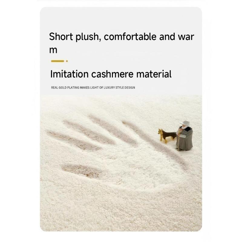 Imitation cashmere bathroom floor mat toilet toilet toilet door absorbent foot mat household carpet