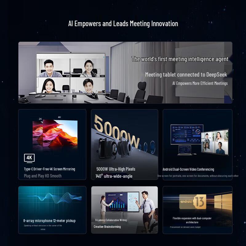 Hisense Interactive AI Meeting Flat Panel Display (CN version)