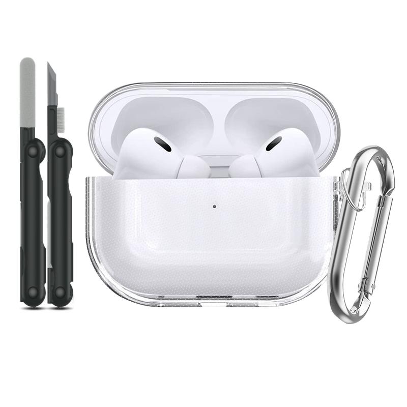 Для AirPods Pro 3 Новый чехол с чистящим набором Чехол с дизайном ретро-игровой консоли Мягкий силиконовый защитный чехол для AirPods Pro 3 2025