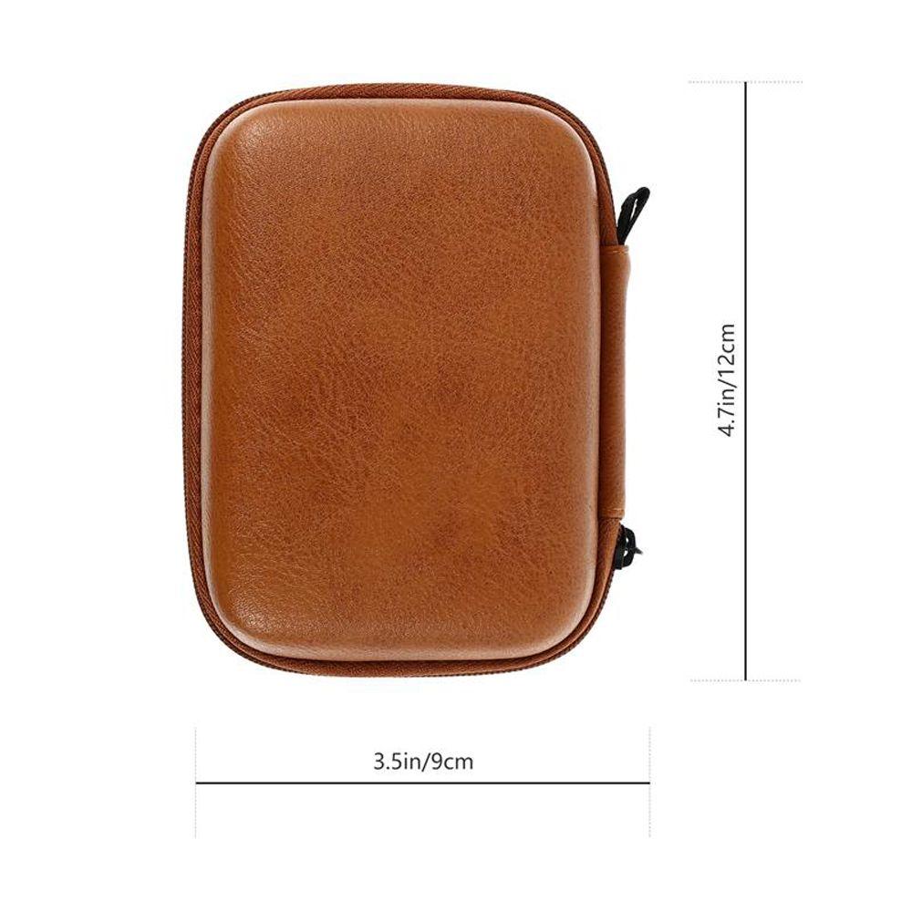 Case Protective Sleeve USB Data Cable Organizer Data Cable Bag Zipper Hard Box Earphone Storage Bag