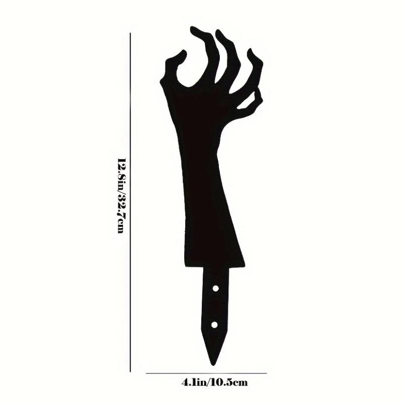 Знак-вставка в землю Металлический Крест для Садовой Декорации