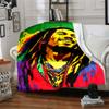 Bob Marley Blanket Durable Comfort Great for Bed Chair Couch for All Occasions Modern Style Gift for Travel Home Birthdays