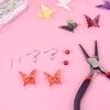20 шт. AB Двухцветные Бабочки Аксессуары DIY Для Женщин Сладкий Украшение Для Волос Радужное Головной Убор Ожерелье Браслет Изготовление Украшений