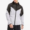 Puma Фитнес Бег Куртка с капюшоном Тренировочная Мужские куртки Белый 518950-02