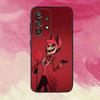 H-Hazbin H-Hotel A-Alastor Чехол для телефона Samsung S25, S24, S21, S22, S23, S30, Ultra, S20, Plus, Fe, Мягкий силиконовый черный чехол