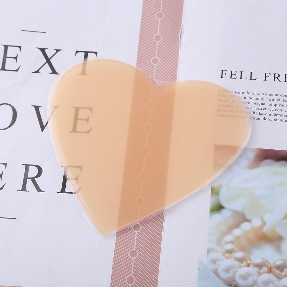 Силиконовая накладка на грудь, антивозрастная накладка на грудь, многоразовый пластырь для ухода за кожей лица (Сердце Грудь П