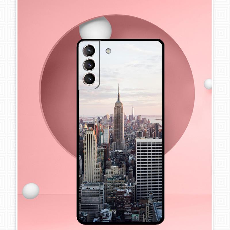 Чехол New York City для Samsung Galaxy S24 S23 Ultra S22 S20 FE S21 FE Note 10 20 S8 S9 S10 Plus
