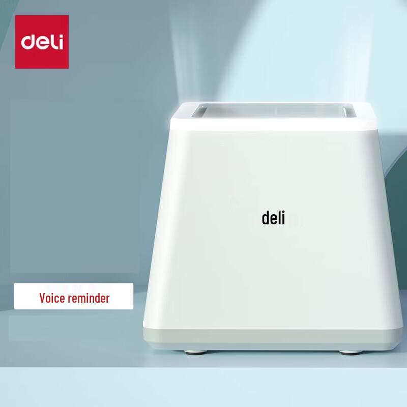Настольный проводной сканер штрих-кодов и QR-кодов Deli