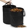 Collapsible Garden Waste Bag Leaf Large Capacity Pop Up Trash Can Camping Yard Garden Portable Leaf Rake Weed Storage Bag