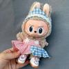 Labubu Doll Clothes: Skirt Suit for 17CM Plush or Vinyl, Fits One, Two, and Three Generations