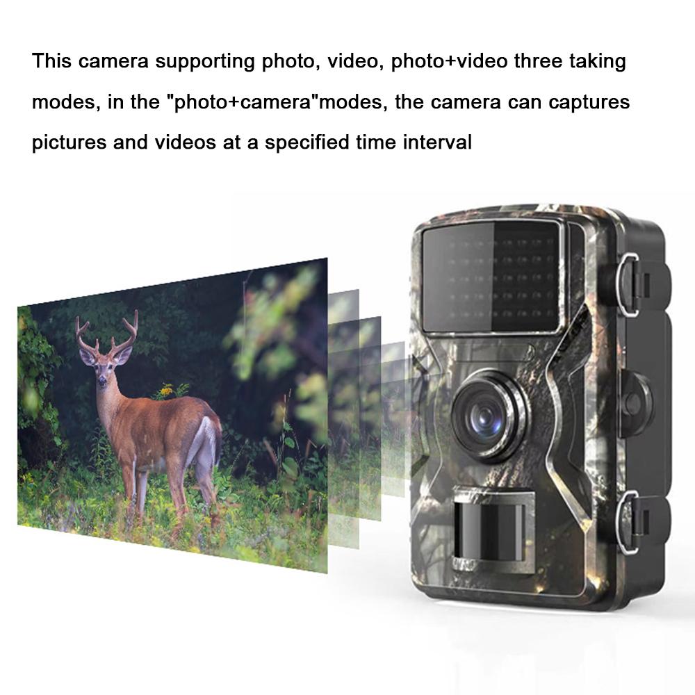 16MP 1080P Портативная камера для фотосъемки днем ​​и ночью, видеосъемка, многофункциональная камера для охоты на открытом воздухе