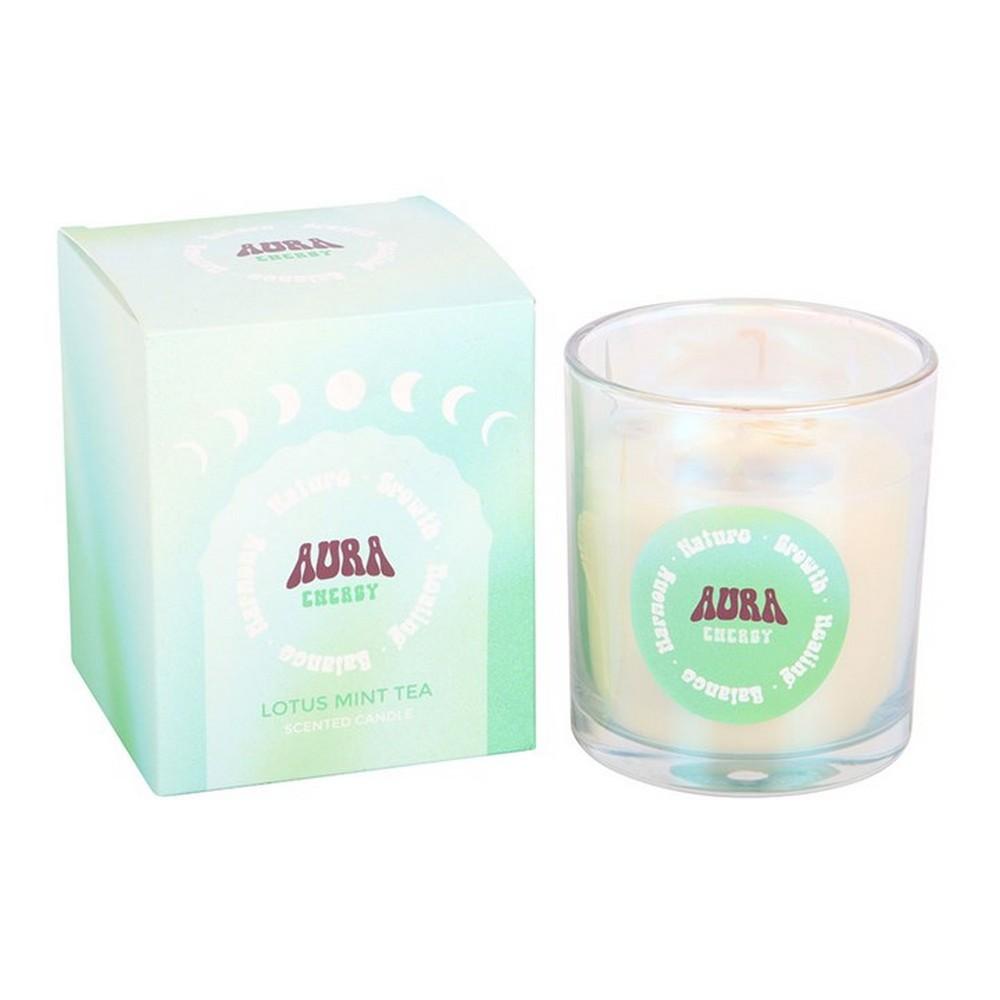 Something Different Aura Energy Lotus Mint Tea Scented Candle