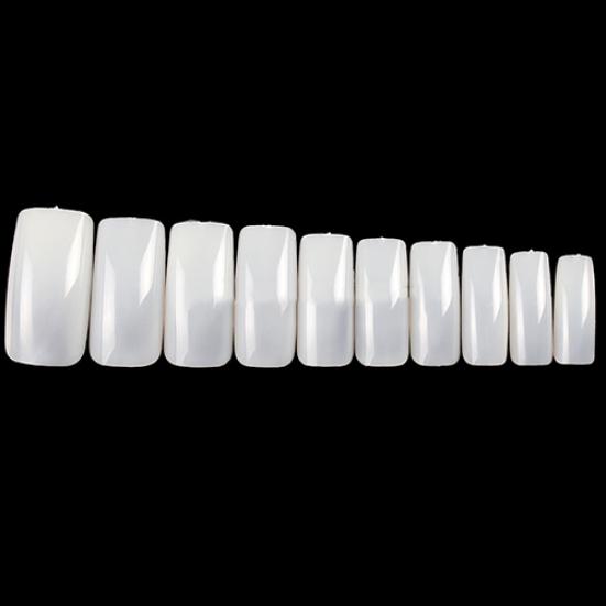 100 Pcs in 1 Set Manicures Tool French Nail Tip Acrylic 100 Pcs
