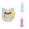 Cat Embossed Cookie Kit + 2 Pastel Blue and Fuchsia Chocolate Pens