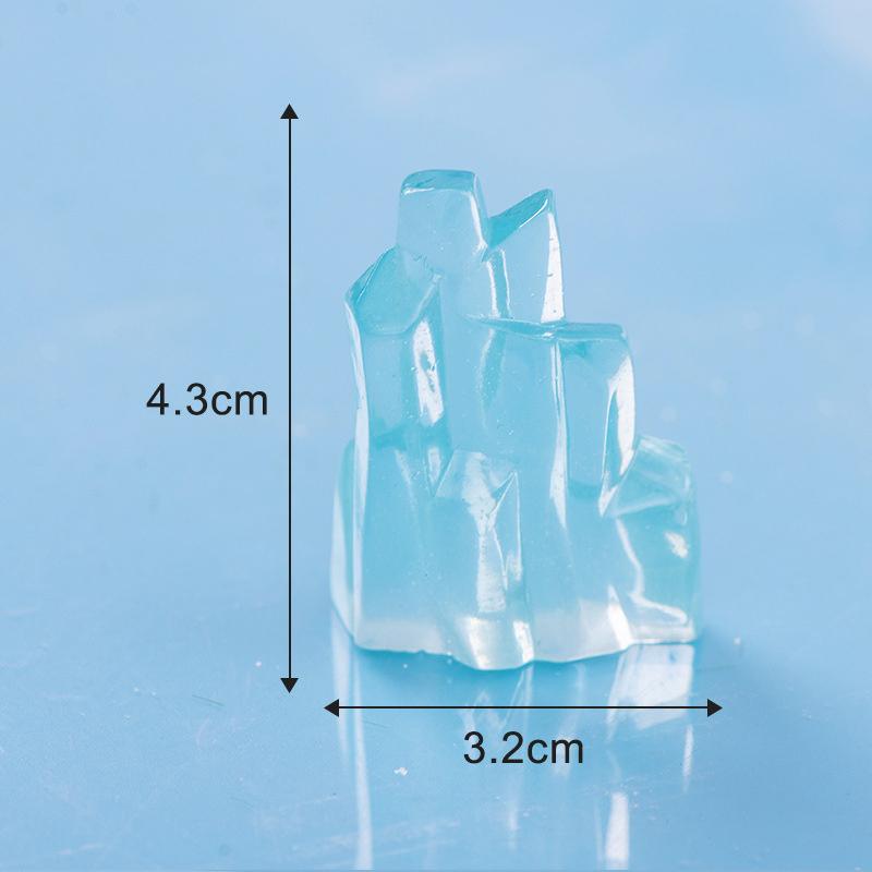 1 шт. имитация миниатюрного ледника, белого медведя, тюленя, кукла, украшение, фея, садовые аксессуары, украшения для дома, товары для творчества