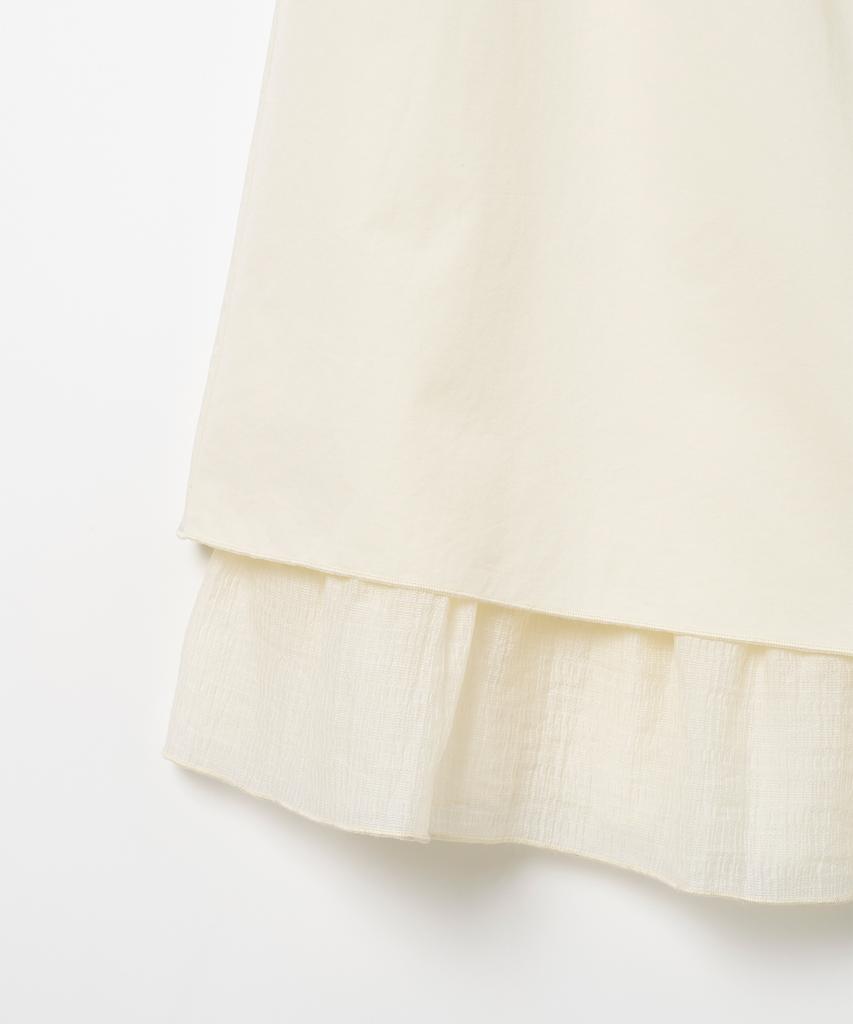 Milo Woman Double Sleeveless Dress [Ecru]