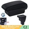 For Hyundai I10 Armrest For Hyundai I10 Car Armrest box Interior Parts details Retrofit parts Storage box Car Accessories USB